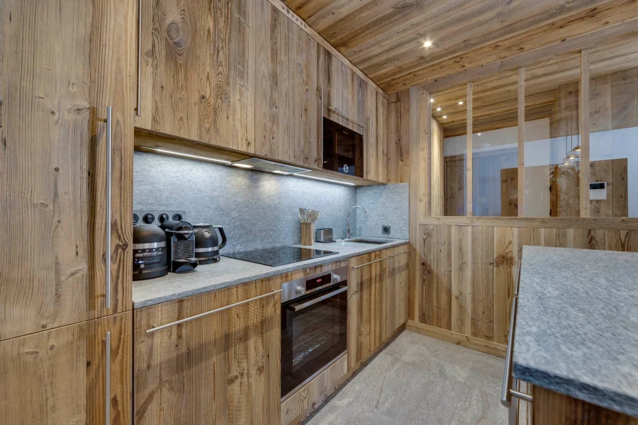 Bright, modern, ski-in apartment photo 4