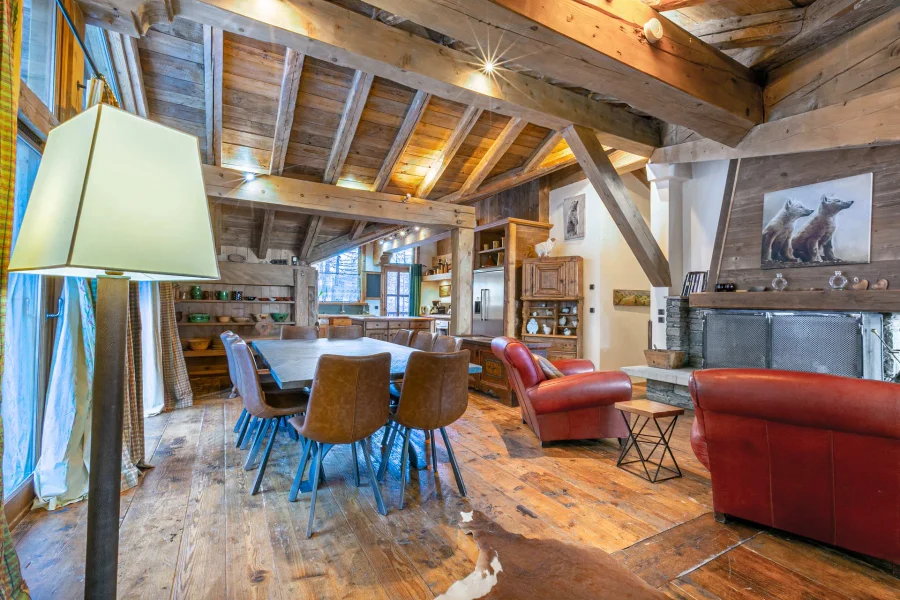 ski-in ski-out rustic apartment with sauna photo 3