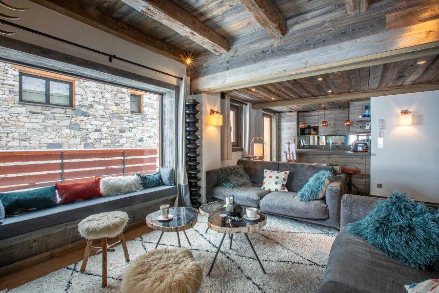 Luxe ski-in ski-out apartment with hammam photo 3