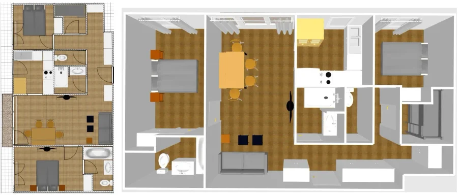 Bright modern apartment a short walk from the centre photo 3