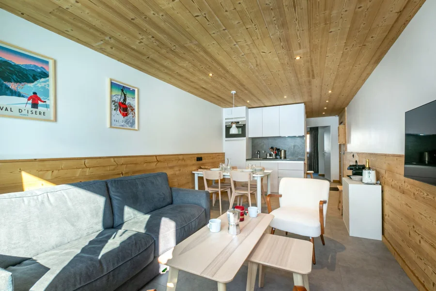 Ski-in one bed in La Daille photo 2