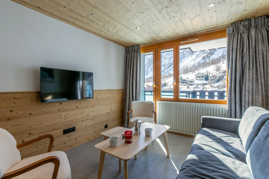 Ski-in one bed in La Daille photo 3