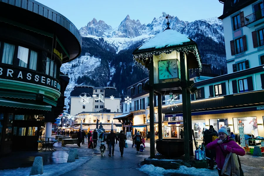 Chamonix ski resort
